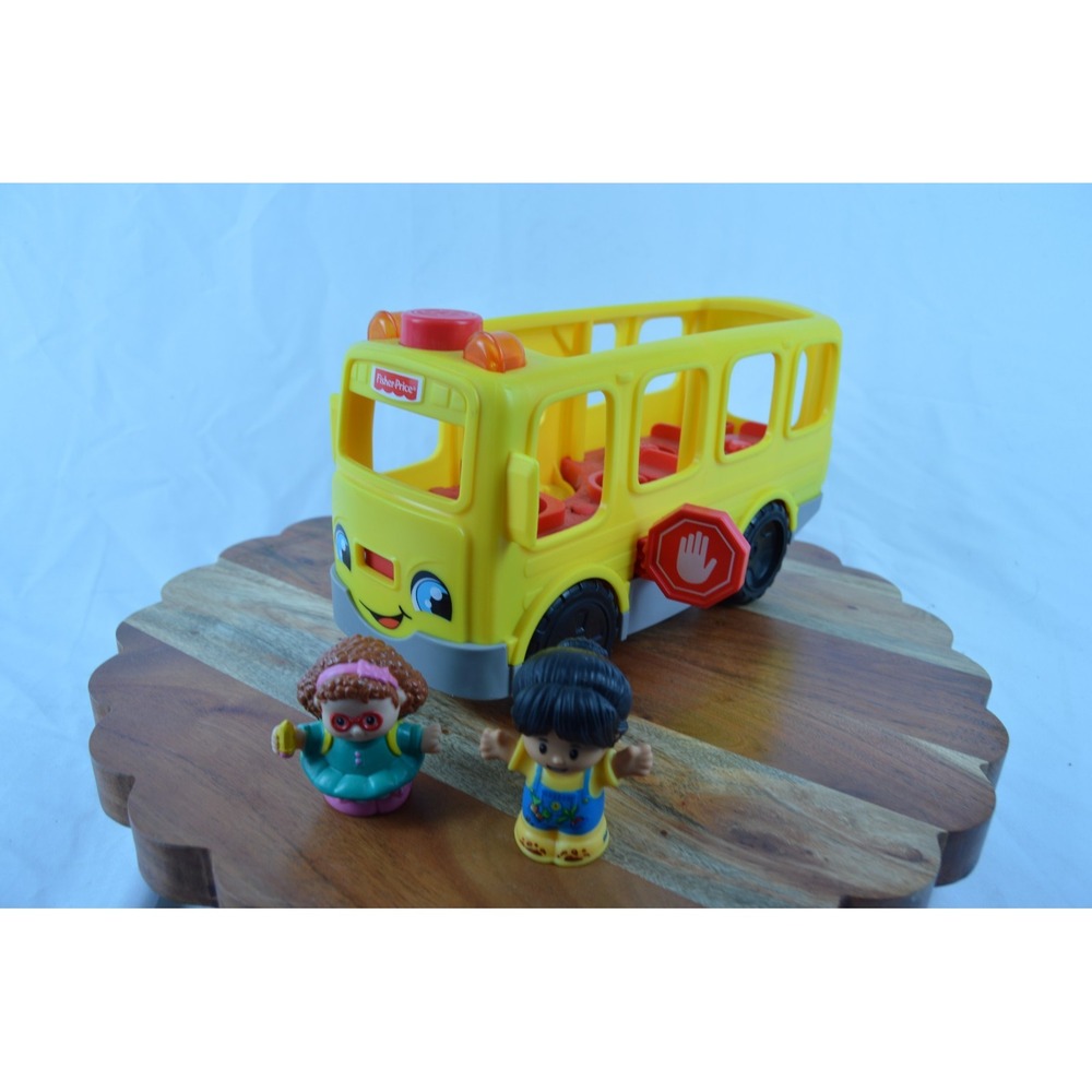 Fisher-Price Little People Sit with Me School Bus with Two Little People